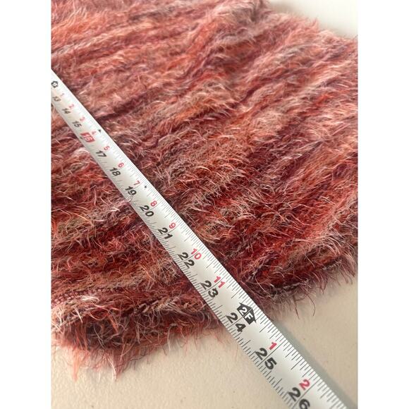 TRIBAL Fuzzy Stripe Sweater Multicolor Long Sleeve Cozy Knit Size XS - Picture 5 of 8